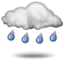 Weather is Light rain shower